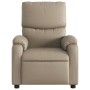 Cappuccino Faux Leather Recliner by , Armchairs - Ref: Foro24-373440, Price: 254,23 €, Discount: %