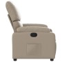 Cappuccino Faux Leather Recliner by , Armchairs - Ref: Foro24-373440, Price: 254,23 €, Discount: %