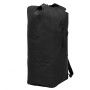 Bolso de lona estilo militar 85 L negro de vidaXL, Bolsas de deporte - Ref: Foro24-91387, Precio: 34,12 €, Descuento: %