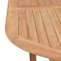 Mesa de jardín de madera de teca maciza 180x90x75 cm de vidaXL, Mesas de jardín - Ref: Foro24-43030, Precio: 276,50 €, Descue...