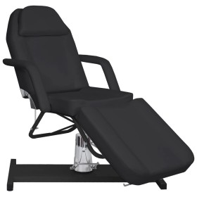 Schwarzer Massagetisch 180x62x(87-112) cm von , Massageliegen - Ref: Foro24-110265, Preis: 525,89 €, Rabatt: %
