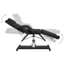 Schwarzer Massagetisch 180x62x(87-112) cm von , Massageliegen - Ref: Foro24-110265, Preis: 515,48 €, Rabatt: %
