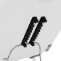 Sessel für Schönheitssalon, weißes Kunstleder, 180 x 62 x 78 cm von , Massagesessel - Ref: Foro24-110267, Preis: 432,42 €, Ra...