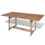 Gartentisch aus massivem Teakholz 180x90x75 cm von vidaXL, Gartentische - Ref: Foro24-43034, Preis: 254,33 €, Rabatt: %