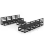Gartenmöbel-Set 9-teilig aus schwarzem Kiefernholz von , Gartensets - Ref: Foro24-3075358, Preis: 591,18 €, Rabatt: %
