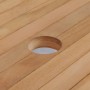 Mesa de jardín de madera de teca maciza 180x90x75 cm de vidaXL, Mesas de jardín - Ref: Foro24-43034, Precio: 258,34 €, Descue...