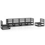 Gartenmöbel-Set 6-teilig, schwarzes massives Kiefernholz von , Gartensets - Ref: Foro24-3075403, Preis: 434,41 €, Rabatt: %