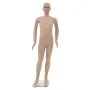 Full body child mannequin with beige glass base 140 cm by vidaXL, Mannequins - Ref: Foro24-142931, Price: 91,16 €, Discount: %