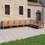 Gartenmöbel 7-teilig honigbraunes massives Kiefernholz von , Gartensets - Ref: Foro24-3075747, Preis: 440,27 €, Rabatt: %