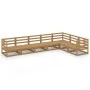 Gartenmöbel 7-teilig honigbraunes massives Kiefernholz von , Gartensets - Ref: Foro24-3075747, Preis: 440,27 €, Rabatt: %