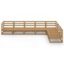 Gartenmöbel 7-teilig honigbraunes massives Kiefernholz von , Gartensets - Ref: Foro24-3075747, Preis: 446,38 €, Rabatt: %