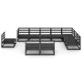 Juego de muebles de jardín 10 pzas y cojines negro madera pino de , Conjuntos de jardín - Ref: Foro24-3075798, Precio: 703,08...