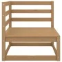 Garden furniture 10 pieces and cushions honey brown pine wood by , Garden sets - Ref: Foro24-3075862, Price: 650,63 €, Discou...