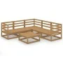 Gartenmöbel 6 Stück honigbraunes massives Kiefernholz von , Gartensets - Ref: Foro24-3075732, Preis: 391,39 €, Rabatt: %