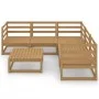 Gartenmöbel 6 Stück honigbraunes massives Kiefernholz von , Gartensets - Ref: Foro24-3075732, Preis: 391,39 €, Rabatt: %
