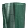 Double-sided green PVC garden fence 90x500 cm by vidaXL, fence panels - Ref: Foro24-43628, Price: 59,05 €, Discount: %