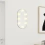 Spiegel mit LED-Beleuchtung ovales Glas 40x20 cm von , Spiegel - Ref: Foro24-3102973, Preis: 27,26 €, Rabatt: %