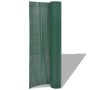 Doppelseitiger grüner PVC-Gartenzaun 90x500 cm von vidaXL, Zaunpaneele - Ref: Foro24-43628, Preis: 51,79 €, Rabatt: %