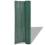 Double-sided green PVC garden fence 90x500 cm by vidaXL, fence panels - Ref: Foro24-43628, Price: 59,05 €, Discount: %