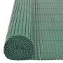 Double-sided green PVC garden fence 90x500 cm by vidaXL, fence panels - Ref: Foro24-43628, Price: 59,05 €, Discount: %