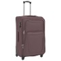 Set of 3 brown soft suitcases by vidaXL, Suitcases - Ref: Foro24-91318, Price: 147,90 €, Discount: %