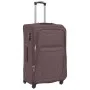 Set of 3 brown soft suitcases by vidaXL, Suitcases - Ref: Foro24-91318, Price: 155,78 €, Discount: %