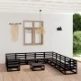 Juego de muebles de jardín 12 piezas madera maciza de pino de , Conjuntos de jardín - Ref: Foro24-3076023, Precio: 897,69 €, ...