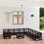 Juego de muebles de jardín 12 piezas madera maciza de pino by , Garden sets - Ref: Foro24-3076023, Price: 910,91 €, Discount: %