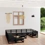13-teiliges Gartensitzgruppen-Set aus massivem Kiefernholz von , Gartensets - Ref: Foro24-3076063, Preis: 958,89 €, Rabatt: %