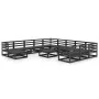 13-teiliges Gartensitzgruppen-Set aus massivem Kiefernholz von , Gartensets - Ref: Foro24-3076063, Preis: 958,89 €, Rabatt: %