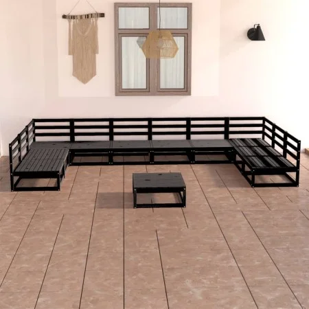 11-teiliges Gartensitzgruppen-Set aus massivem Kiefernholz von , Gartensets - Ref: Foro24-3076158, Preis: 821,95 €, Rabatt: %