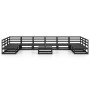 11-teiliges Gartensitzgruppen-Set aus massivem Kiefernholz von , Gartensets - Ref: Foro24-3076158, Preis: 809,21 €, Rabatt: %