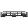 11-teiliges Gartensitzgruppen-Set aus massivem Kiefernholz von , Gartensets - Ref: Foro24-3076158, Preis: 821,95 €, Rabatt: %