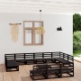 14-teiliges Gartensitzgruppen-Set aus massivem Kiefernholz. von , Gartensets - Ref: Foro24-3076198, Preis: 1,00 €, Rabatt: %