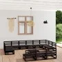 14-teiliges Gartensitzgruppen-Set aus massivem Kiefernholz. von , Gartensets - Ref: Foro24-3076198, Preis: 996,66 €, Rabatt: %