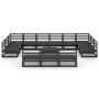 Juego de muebles de jardín 14 piezas madera maciza de pino by , Garden sets - Ref: Foro24-3076198, Price: 1,00 €, Discount: %