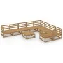 Gartengarnitur 10-teilig Massivholz Kiefer von , Gartensets - Ref: Foro24-3075992, Preis: 709,59 €, Rabatt: %