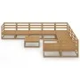 Gartengarnitur 10-teilig Massivholz Kiefer von , Gartensets - Ref: Foro24-3075992, Preis: 709,59 €, Rabatt: %