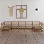 7-teiliges Gartensitzgruppen-Set aus massivem Kiefernholz. von , Gartensets - Ref: Foro24-3076132, Preis: 459,75 €, Rabatt: %