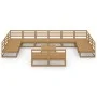 Juego de muebles de jardín 13 piezas madera maciza de pino by , Garden sets - Ref: Foro24-3076187, Price: 883,48 €, Discount: %