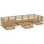 Gartengarnitur 8-teilig Massivholz Kiefer von , Gartensets - Ref: Foro24-3076257, Preis: 510,64 €, Rabatt: %