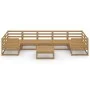 Gartengarnitur 8-teilig Massivholz Kiefer von , Gartensets - Ref: Foro24-3076257, Preis: 510,64 €, Rabatt: %