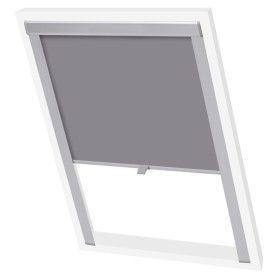 Persiana enrollable opaca gris SK06