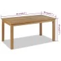 Teak coffee table 90x50x45 cm by vidaXL, Coffee table - Ref: Foro24-43253, Price: 124,04 €, Discount: %
