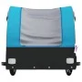 Remolque para bicicleta hierro negro y azul 45 kg de , Remolques para bicicletas - Ref: Foro24-94128, Precio: 77,29 €, Descue...