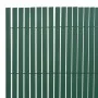 Double-sided green PVC garden fence 90x300 cm by vidaXL, fence panels - Ref: Foro24-43623, Price: 30,81 €, Discount: %