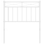 Kopfteil aus weißem Metall, 75 cm von , Kopf- und Fußteile - Ref: Foro24-373766, Preis: 21,49 €, Rabatt: %