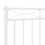 Kopfteil aus weißem Metall, 75 cm von , Kopf- und Fußteile - Ref: Foro24-373766, Preis: 21,49 €, Rabatt: %