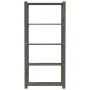 Regal aus massiver Kiefer in Grau mit 5 Ebenen, 80x38x170 cm. von , Industrieregale - Ref: Foro24-373385, Preis: 59,79 €, Rab...