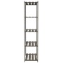 Regal aus massiver Kiefer in Grau mit 5 Ebenen, 80x38x170 cm. von , Industrieregale - Ref: Foro24-373385, Preis: 60,78 €, Rab...